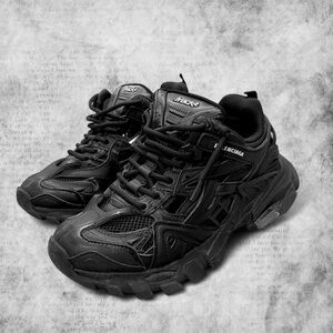 Balenciaga Black Mesh Sneakers